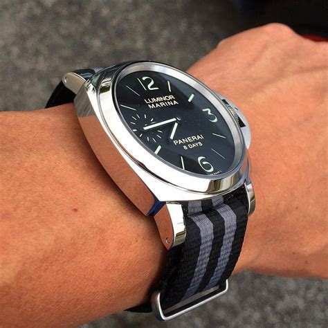 panerai deployment straps|panerai nato straps.